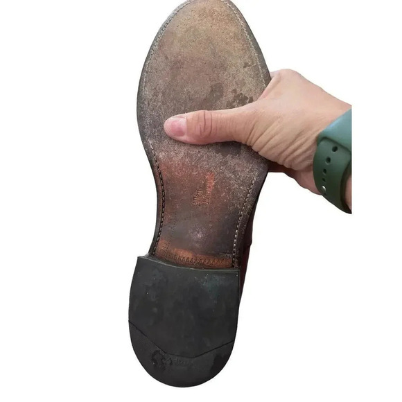 Allen Edmonds Sheffield Leather Cap Toe Oxford Dress Shoes Size 10.5 - Picture 5 of 7